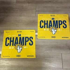 Rams 2021 NFC West Champions Towls